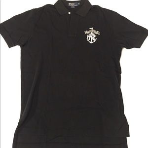 Ralph Lauren nautical anchor crest polo